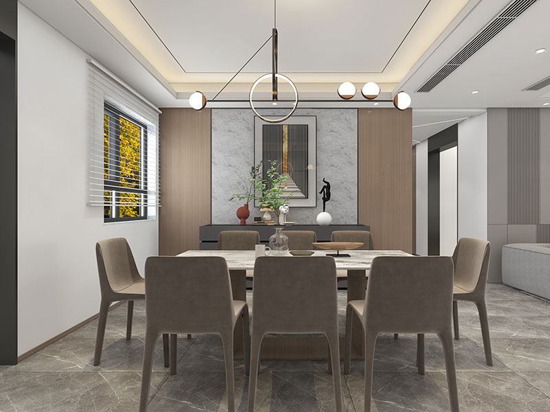 方林装饰餐厅装修效果图