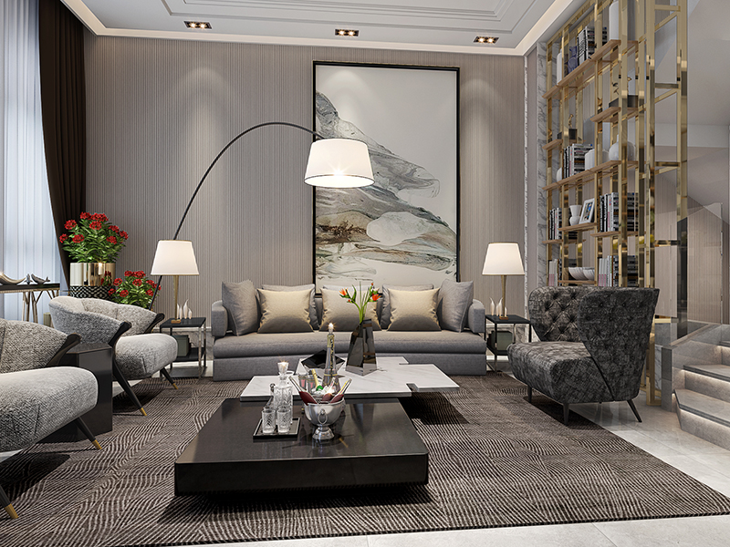 方林装饰客厅装修效果图 方林装饰客厅装修效果图