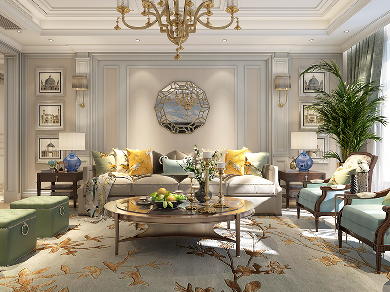 方林装饰客厅装修效果图 方林装饰客厅装修效果图