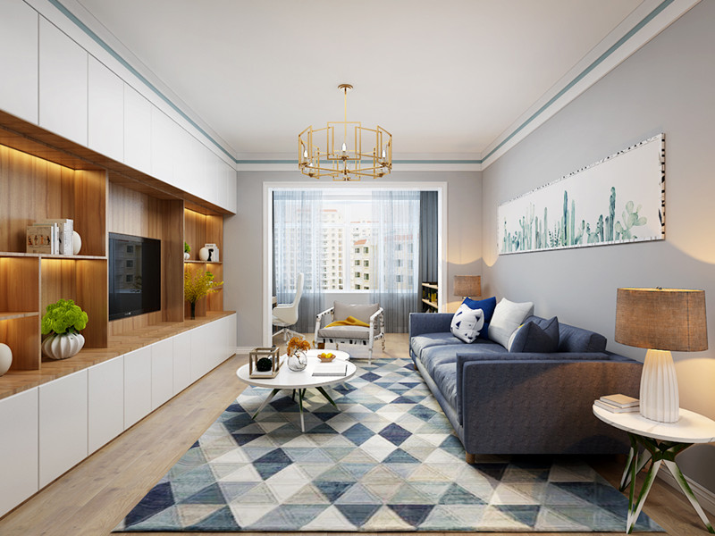 方林装饰客厅装修案例效果图 方林装饰客厅装修案例效果图