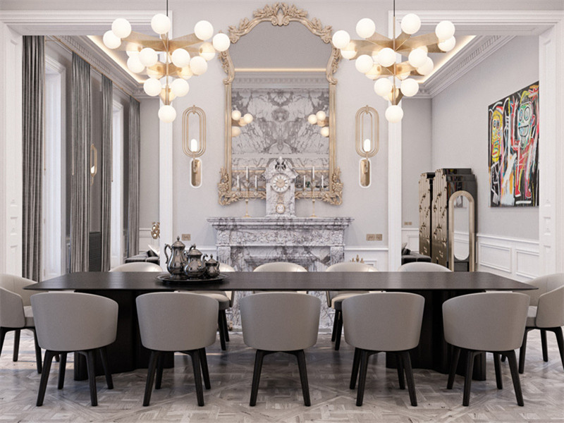 方林装饰意式轻奢风格家装案例图 方林装饰意式轻奢风格家装案例图