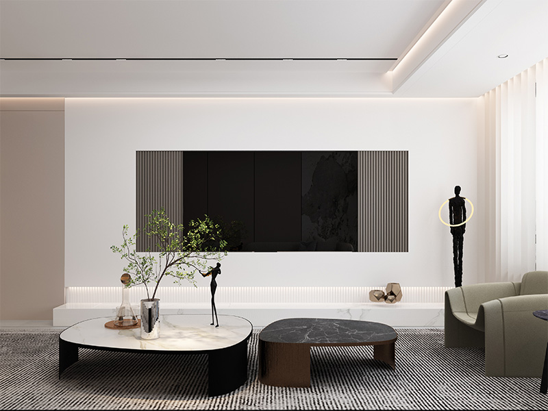 方林装饰现代简约风格家装案例图 方林装饰现代简约风格家装案例图