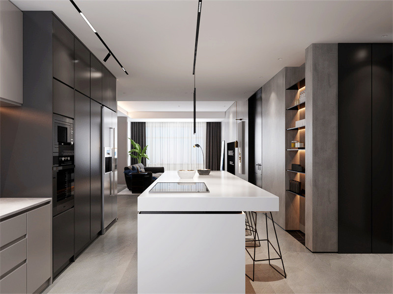 极简风厨餐厅 极简风厨餐厅