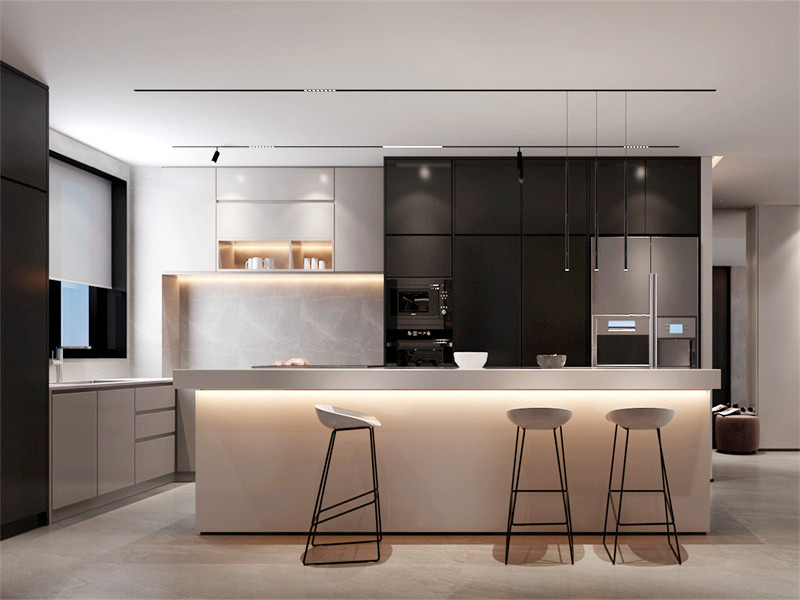 极简风厨餐厅 极简风厨餐厅