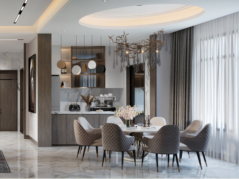 现代风格餐厅 现代风格餐厅