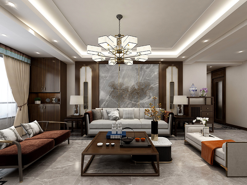 新中式客厅 新中式客厅