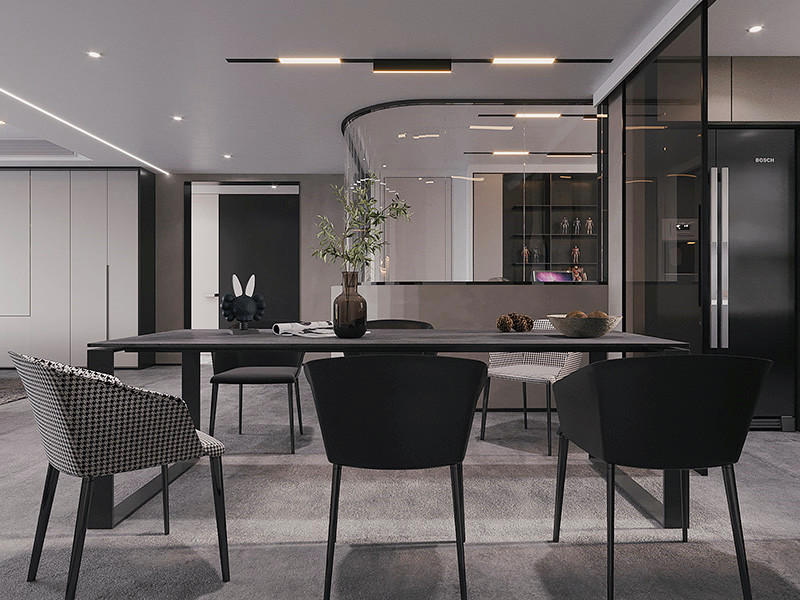 书房和餐厅 书房和餐厅